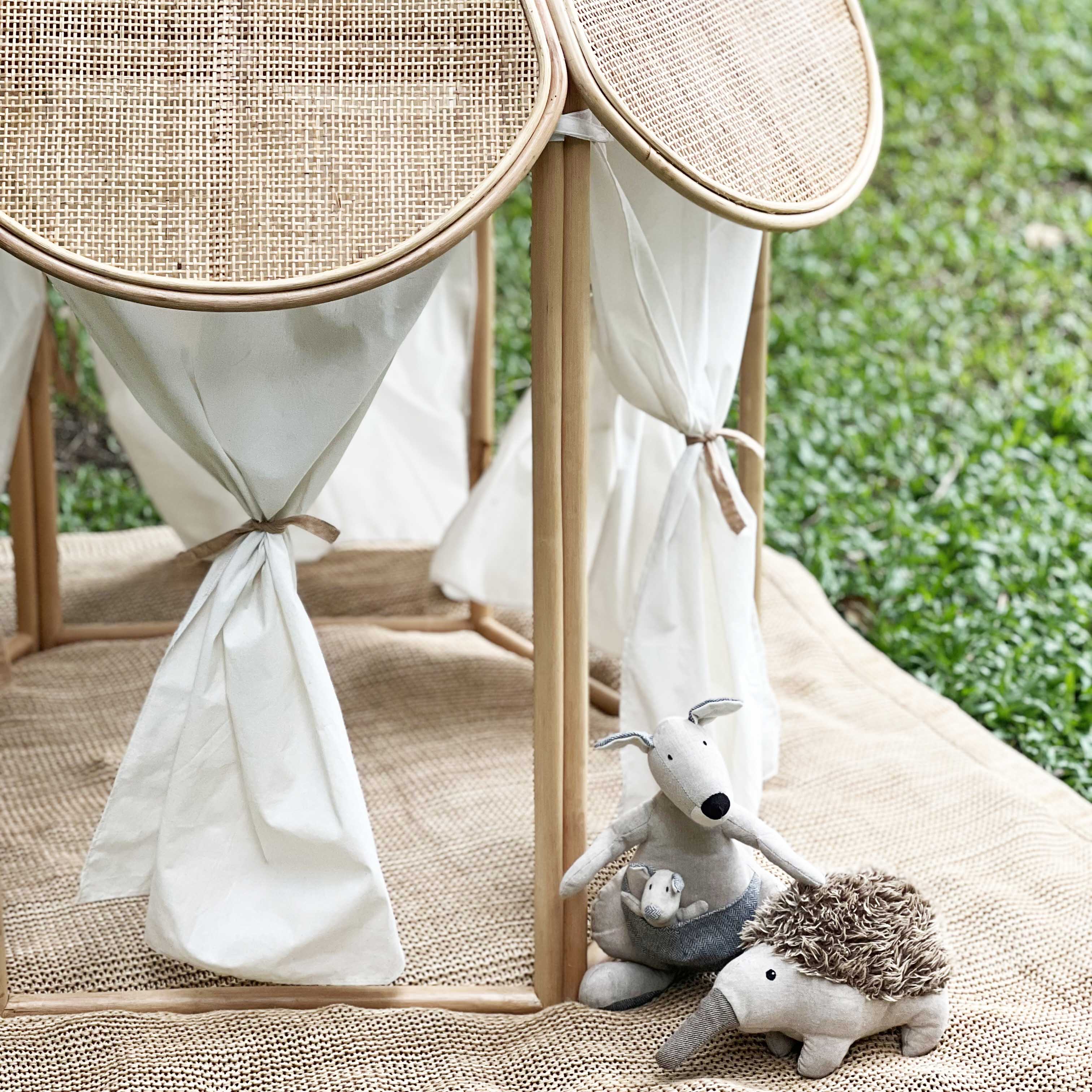 Leon Circus Play Tent | Rattan | MOMIJI