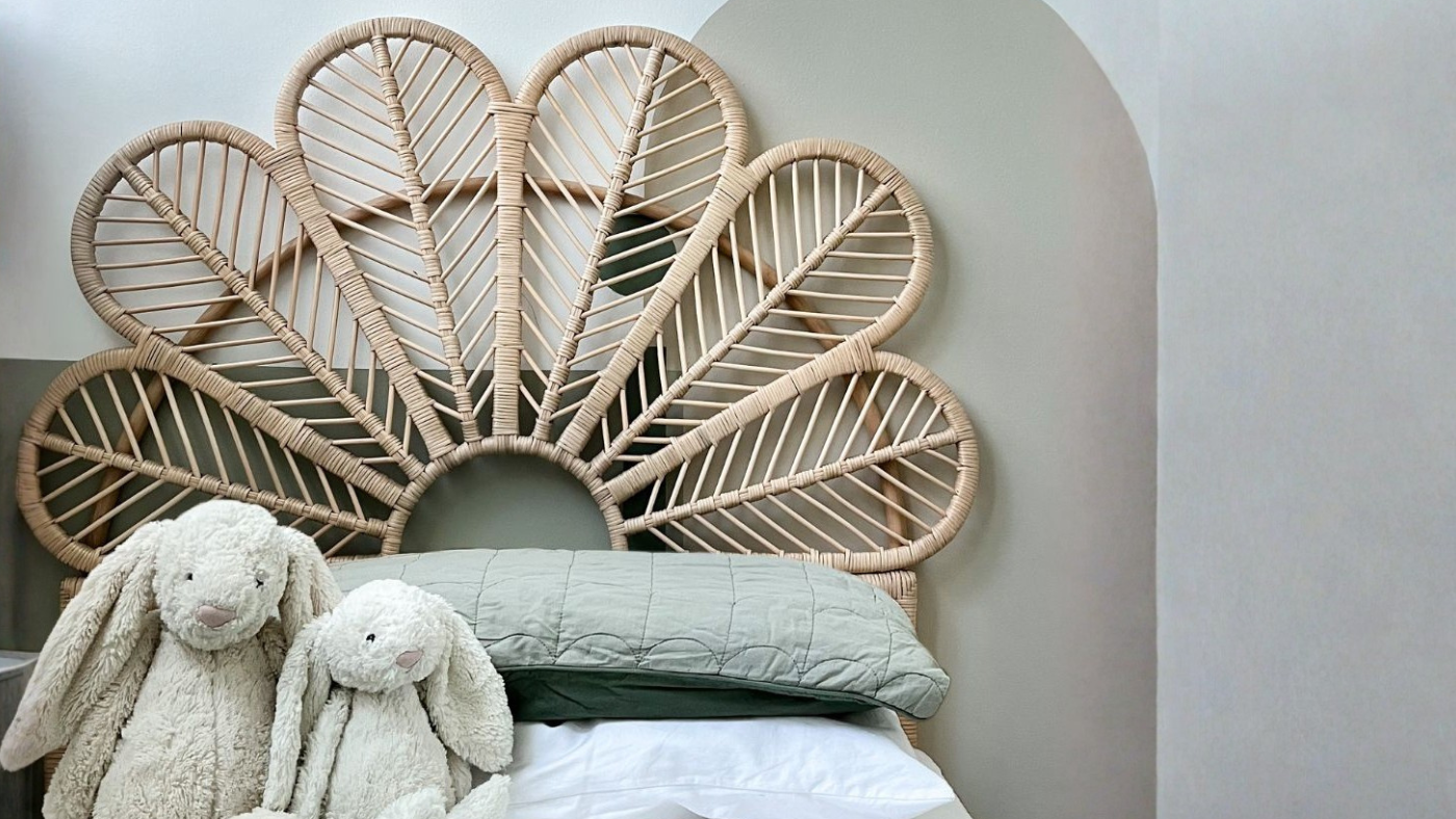 Featured in Design News Now: The Petal Rattan Headboard's Moment at Shoppe Object