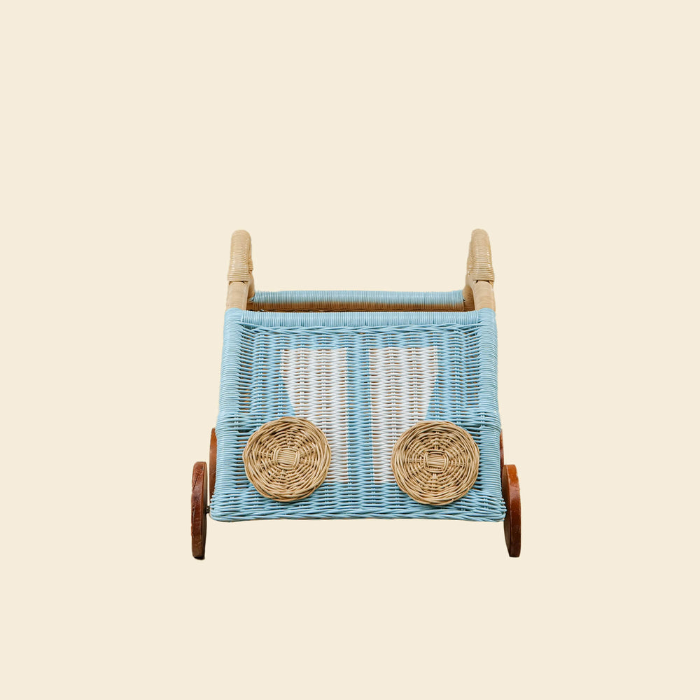 Archie Kids Wagon | Toys wagon | Rattan | Front View | MOMIJI