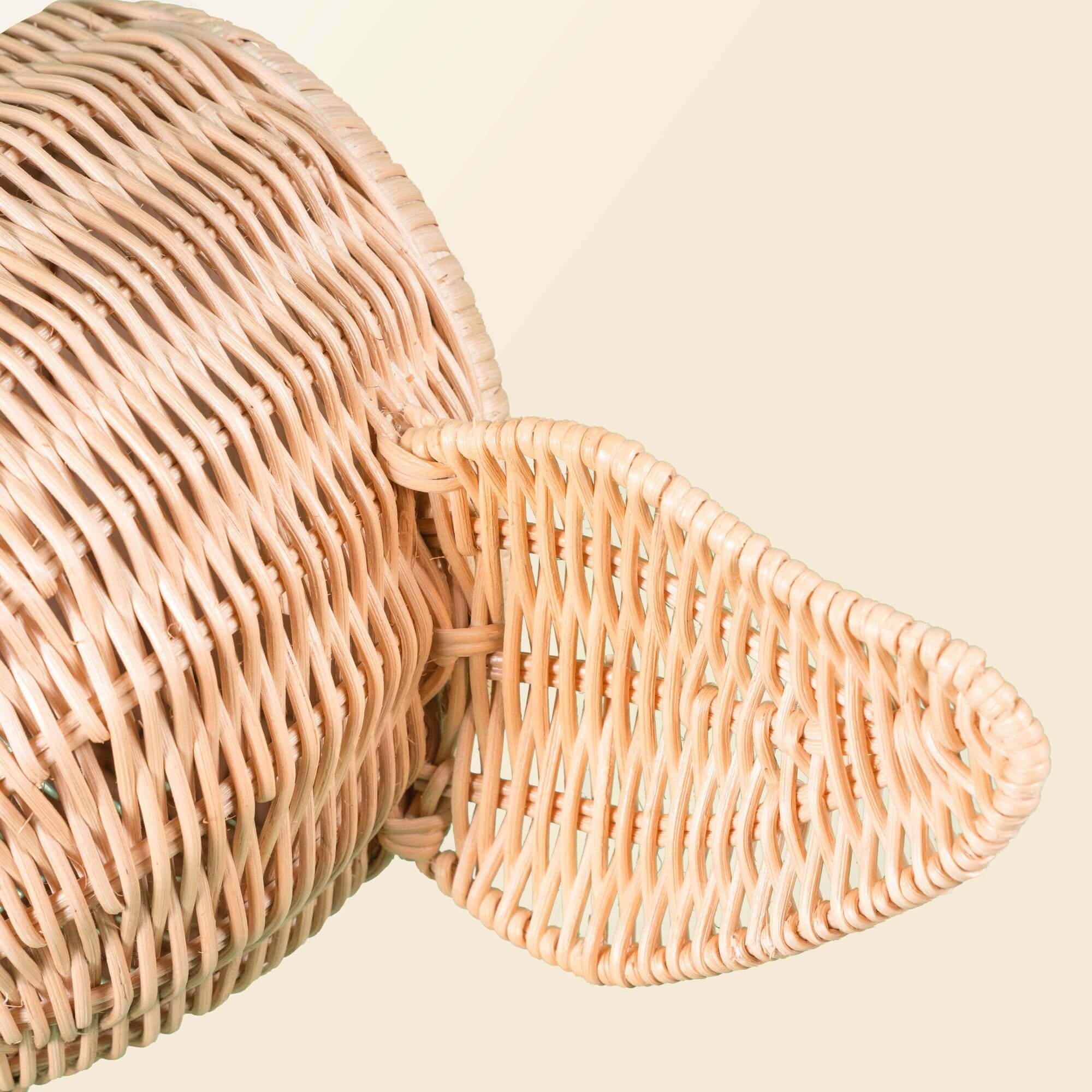 Close-up of the ear detail on the Elephant Wall Decor by MOMIJI.