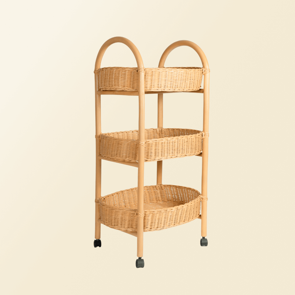 Rattan Craft Trolleys | Con Craft Trolley | MOMIJI