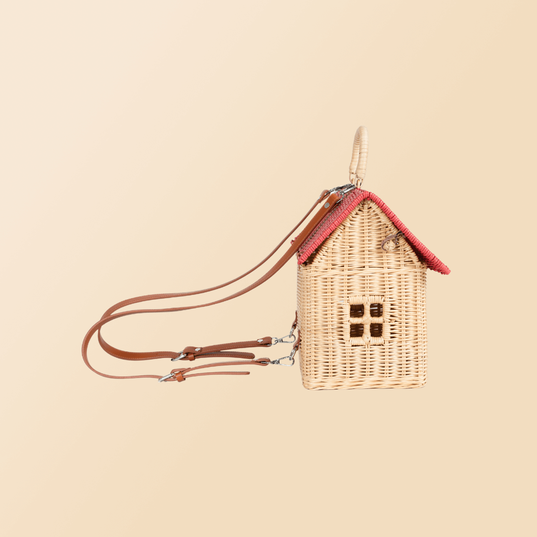 Side view of the Lydia House Bag by MOMIJI.