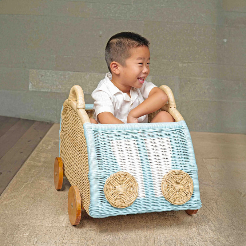 Archie Kids Wagon | Toys wagon | Rattan | Ride on | MOMIJI