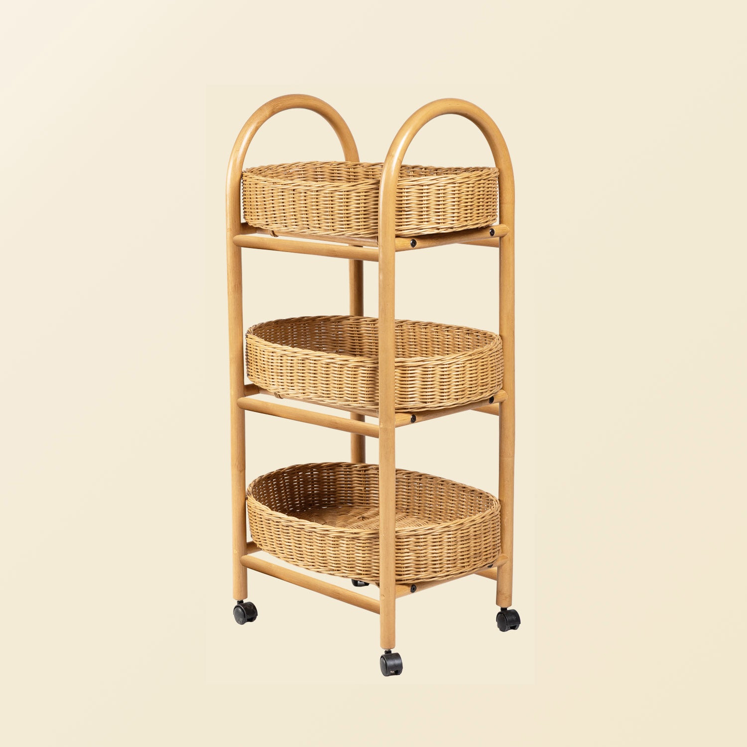 Con Craft Rattan Trolley | MOMIJI