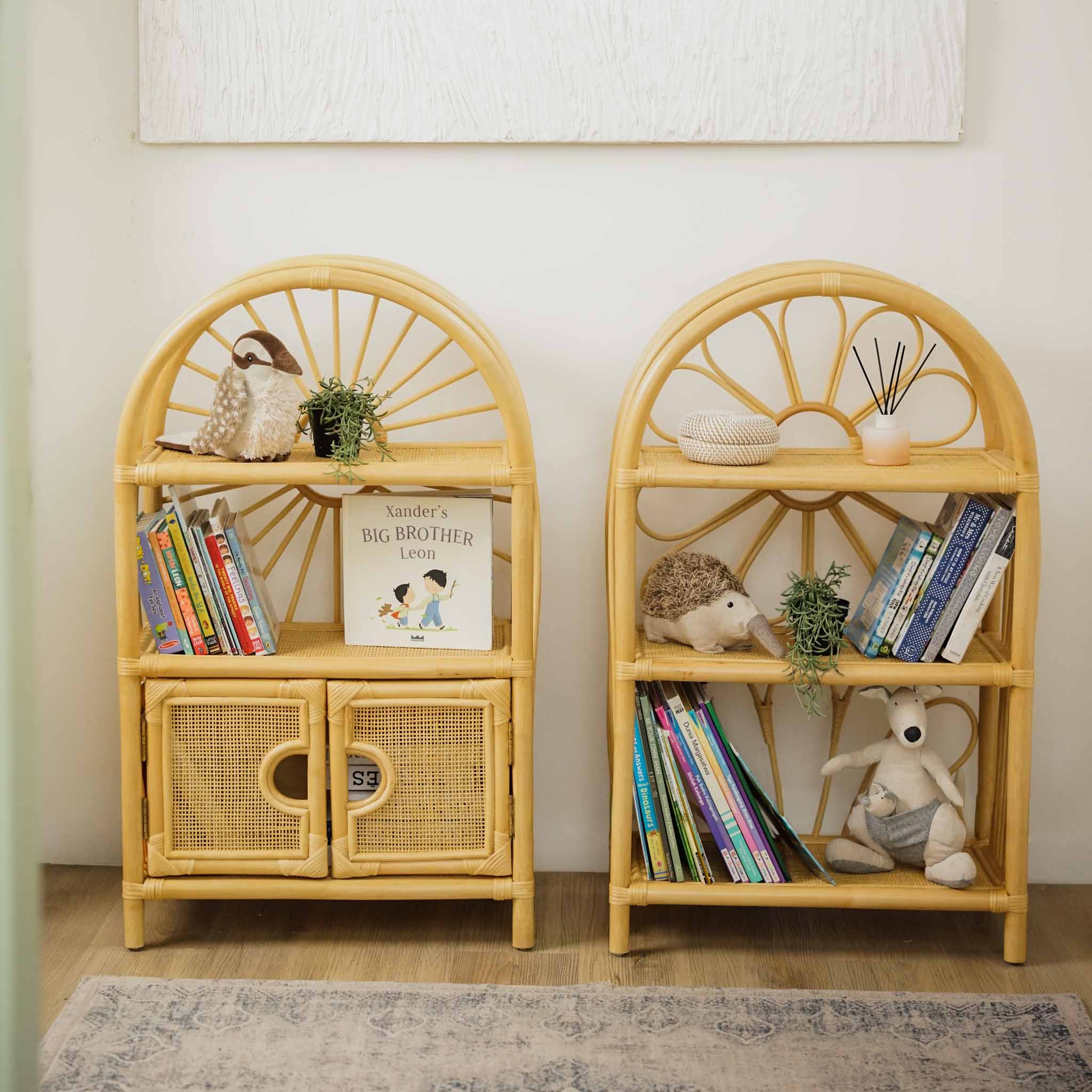 Rattan Shelves | Sunshine Arch Cabinet Shelf | Momiji