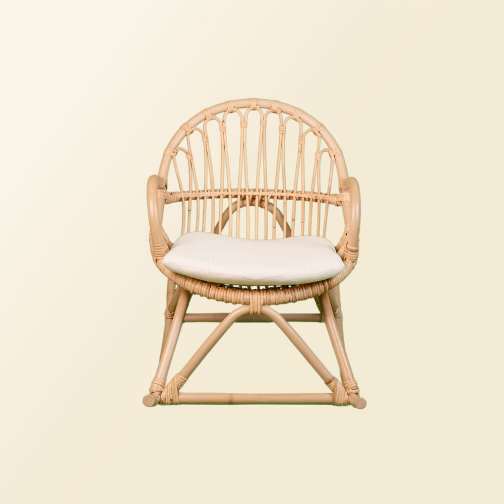 Twinkle Kids Rocking Chair | Rattan Chair | Dolls on Chair | MOMIJI