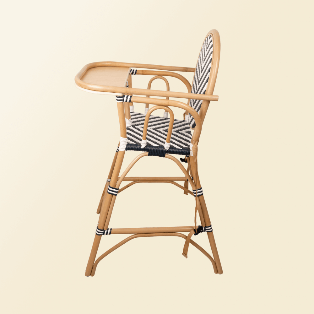 Side view of the Tumbuh Kids High Chair by MOMIJI.