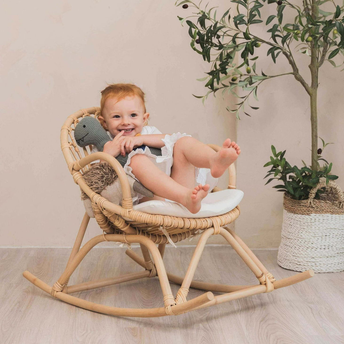 Rattan Chairs | Twinkle Kids Rocking Chair | MOMIJI