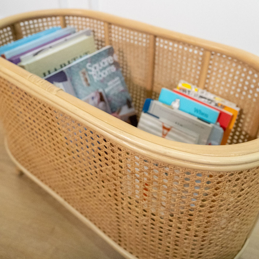 Isle Wicker Plant Stand | Rattan Plant Stand | Indoor & Outdoor Use | MOMIJI