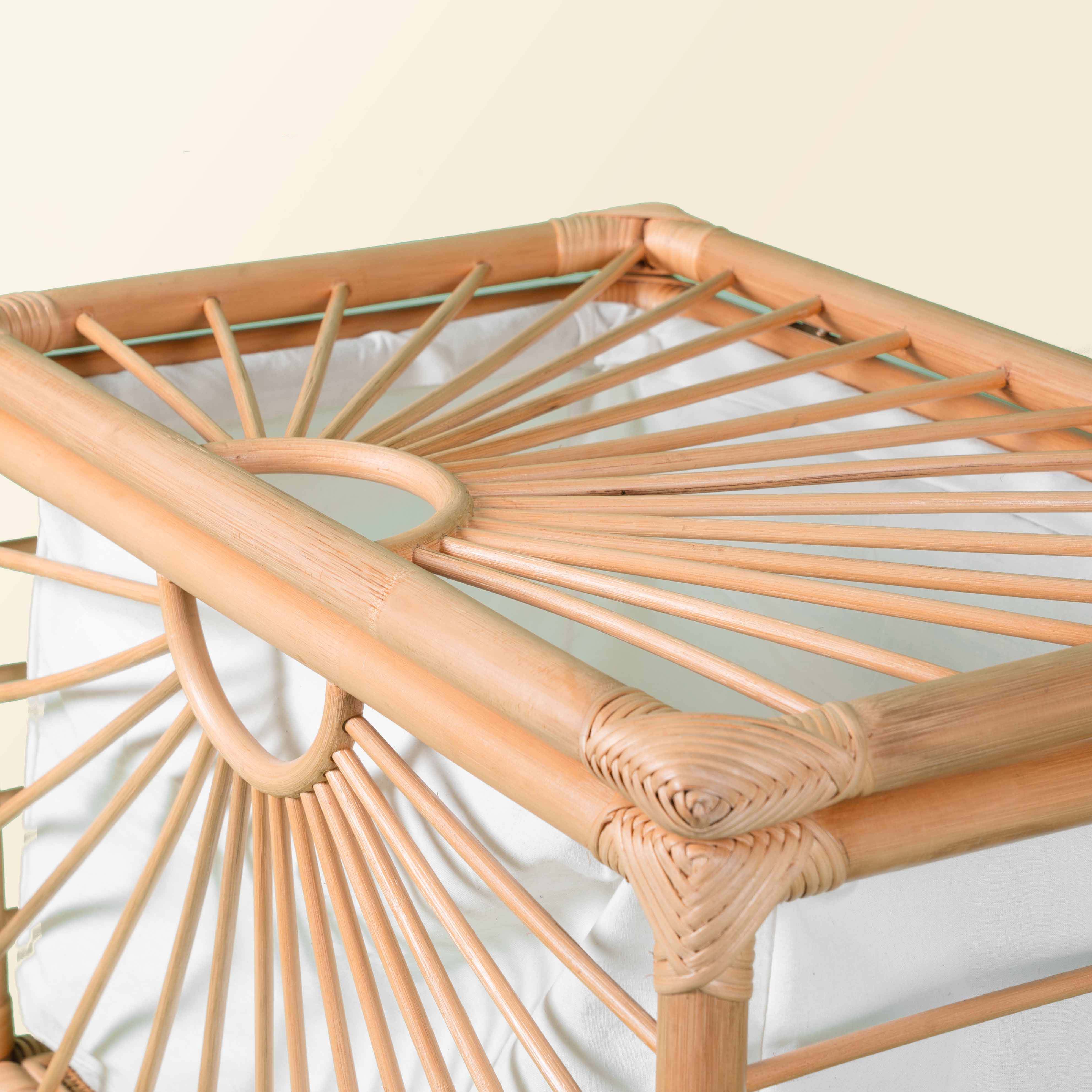 Quentin Storage Rattan Trunk | Handwoven Chest with Lid  | Momiji