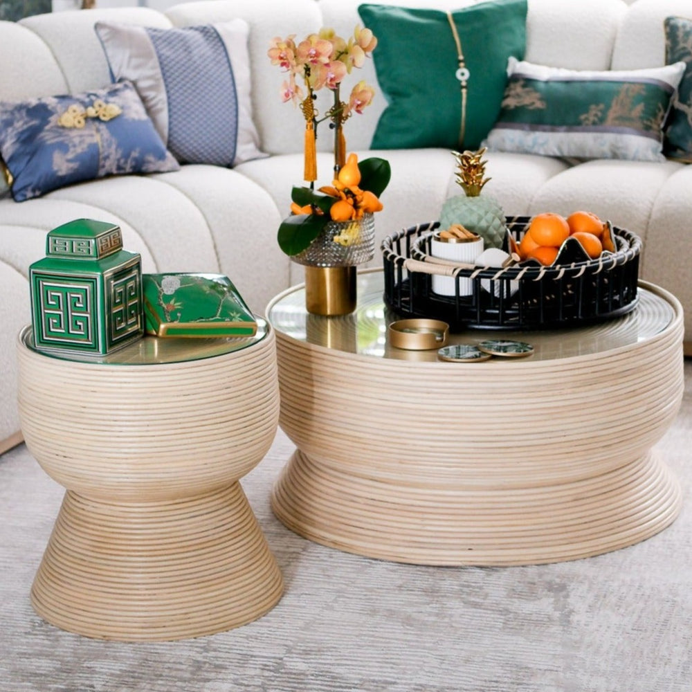 Rattan Side Table & Coffee Table | Charme Side Table & Coffee Table | MOMIJI