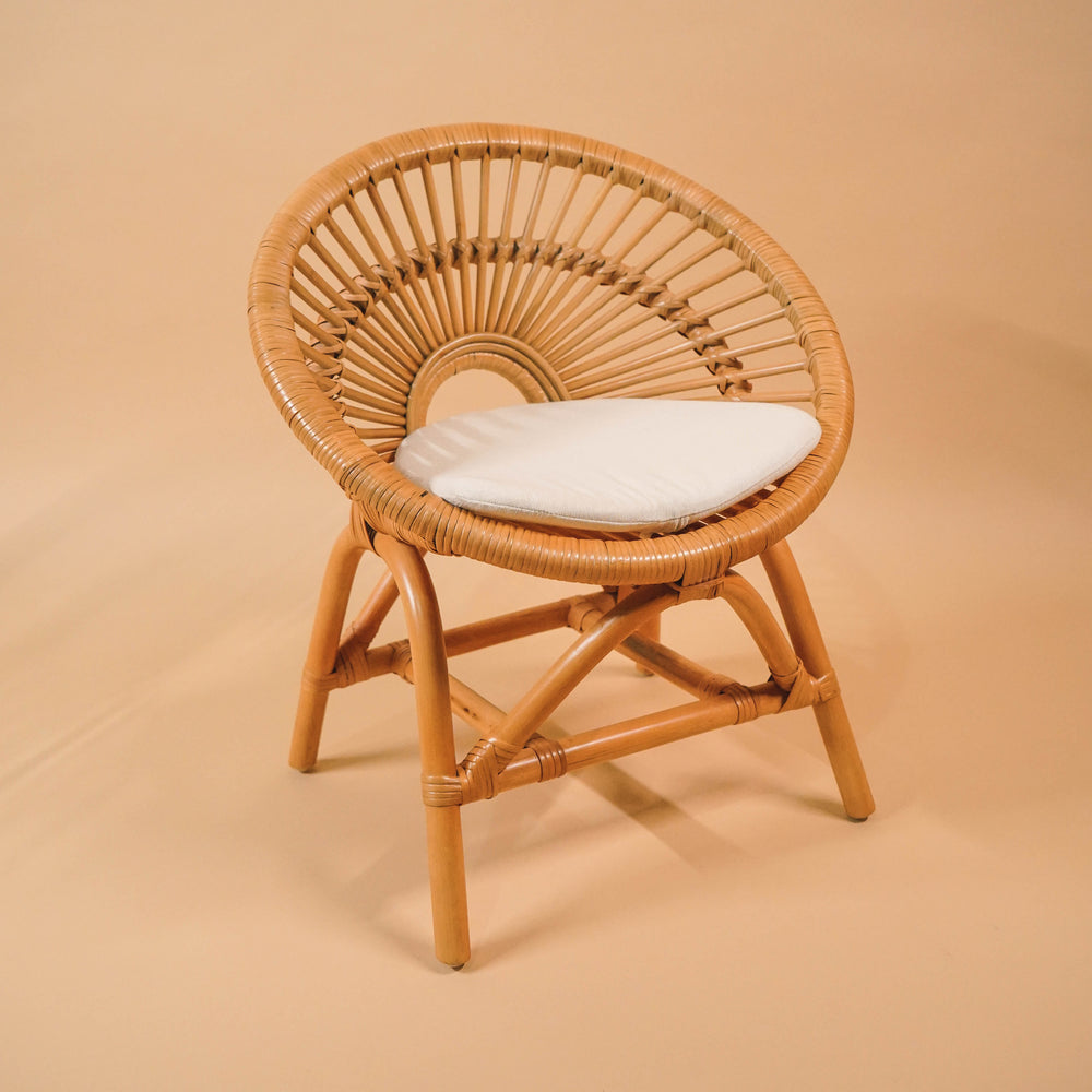 Rattan Chair Maya Chair Natural | Kids Wicker Chair 